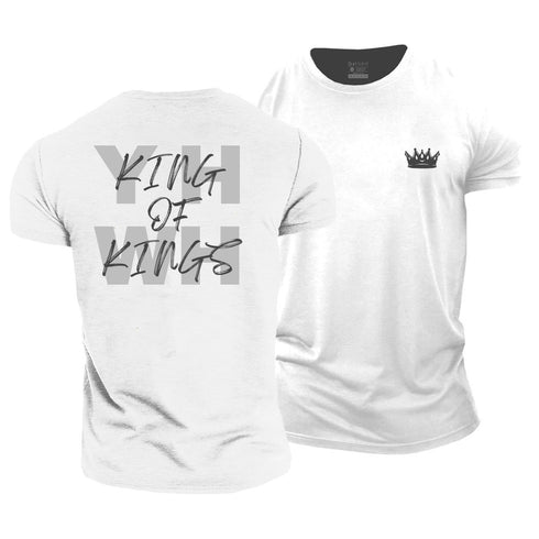 Men's YHWH King Of Kings Cotton T-Shirt